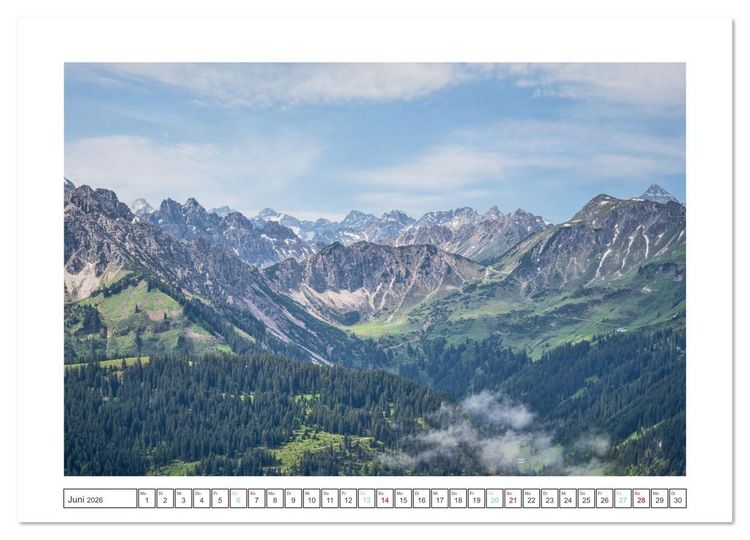 Produktbild: Tiroler Hochtal (Wandkalender 2026 DIN A4 quer), CALVENDO Monatskalender