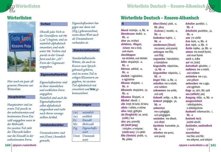 Produktbild: Kosovo-Albanisch - Wort f&uuml;r Wort