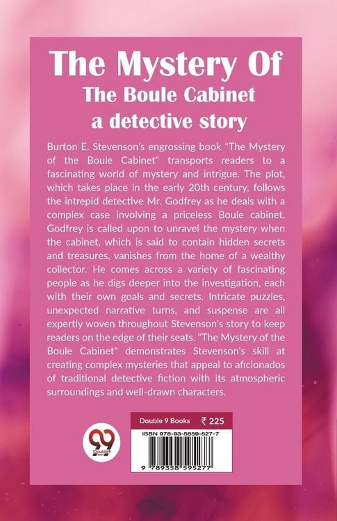 Produktbild: The Mystery Of The Boule Cabinet a detective story