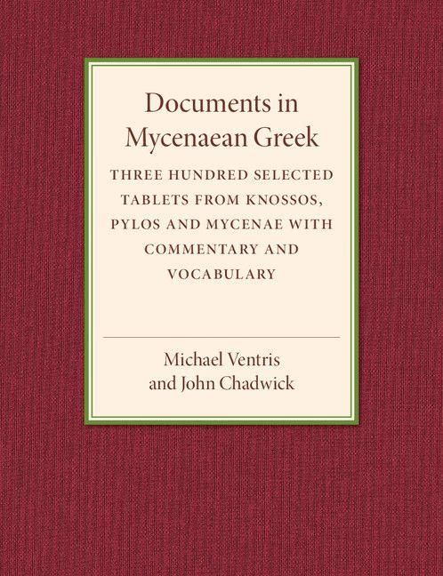 Produktbild: Documents in Mycenaean Greek