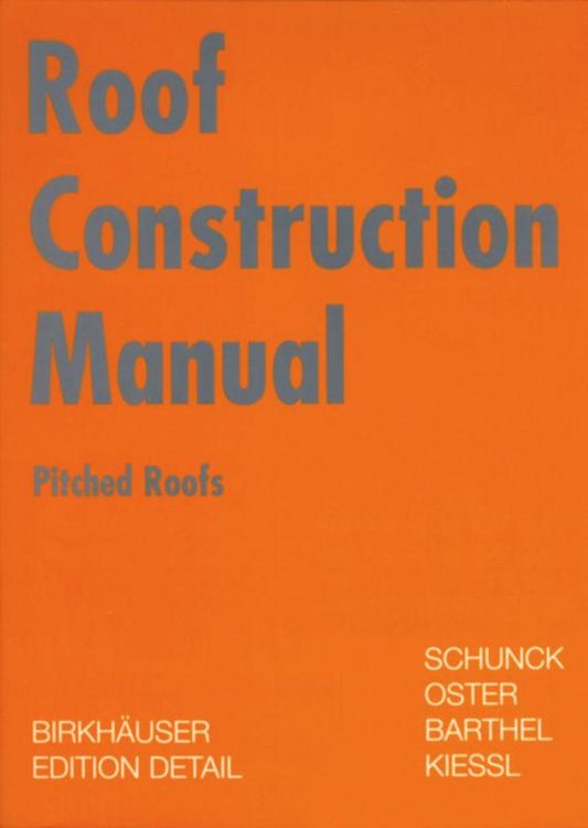 Produktbild: Roof Construction Manual