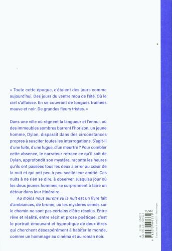 Produktbild: Au moins nous aurons vu la nuit