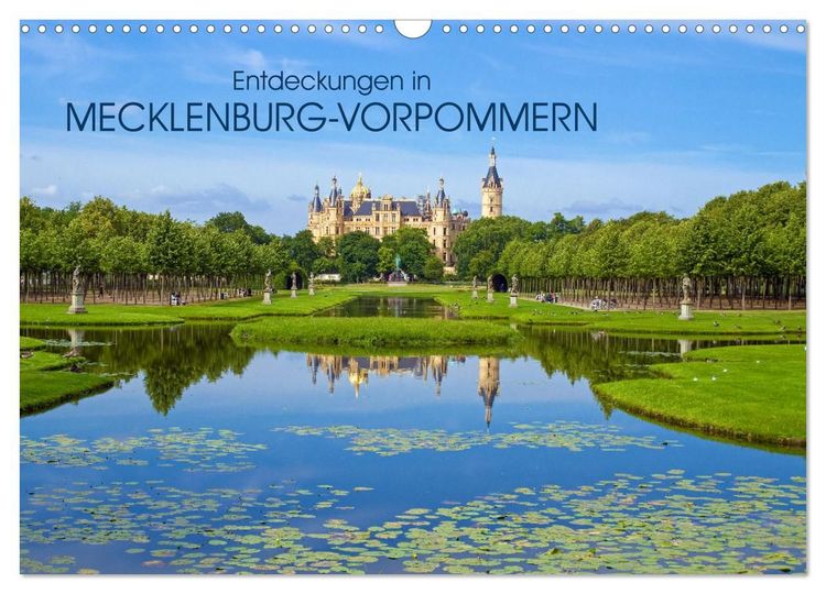 Produktbild: Entdeckungen in Mecklenburg-Vorpommern (Wandkalender 2027 DIN A3 quer), CALVENDO Monatskalender