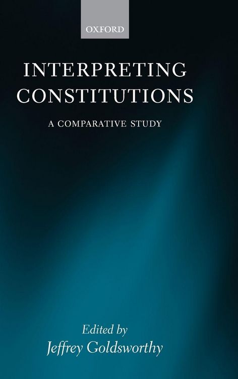 Produktbild: Interpreting Constitutions