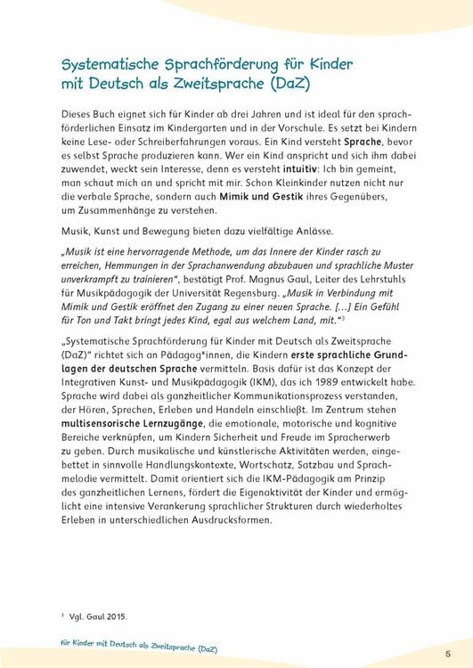 Produktbild: Systematische Sprachf&ouml;rderung f&uuml;r Kinder mit Deutsch als Zweitsprache (DaZ)