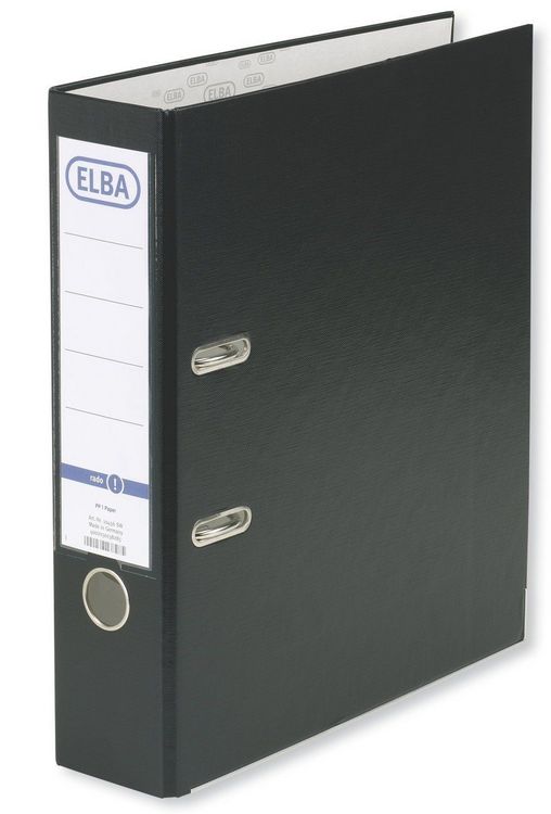 Produktbild: Ordner Elbasmart 8cm schwarz