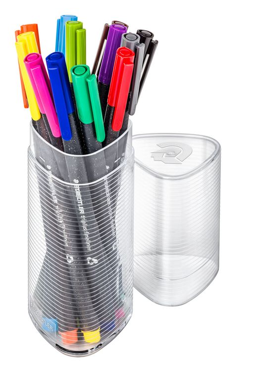 Produktbild: STAEDTLER triplus fineliner 334 Fineliner, Dreikantdose 12er Set, 334 PR12