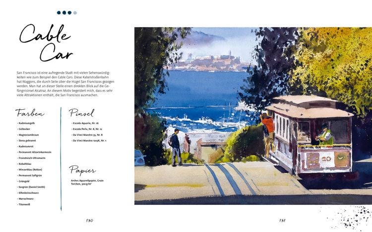Produktbild: Die Kunst der Aquarellmalerei &ndash; Stadtansichten