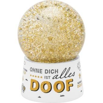 Produktbild: Traumkugel Motiv Ohne Dich ist alles doof