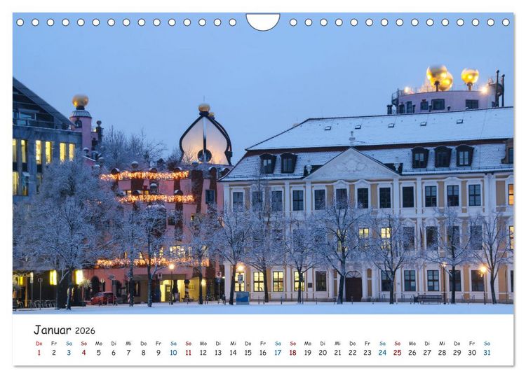 Produktbild: Typisch Magdeburg (Wandkalender 2026 DIN A4 quer), CALVENDO Monatskalender