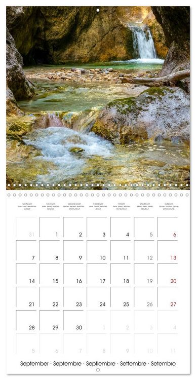 Produktbild: Berchtesgaden - Bavarian Alps, Lakes and Nature (Wall Calendar 2026 12 &times; 12 Inch) CALVENDO 12 Month Wall Calendar