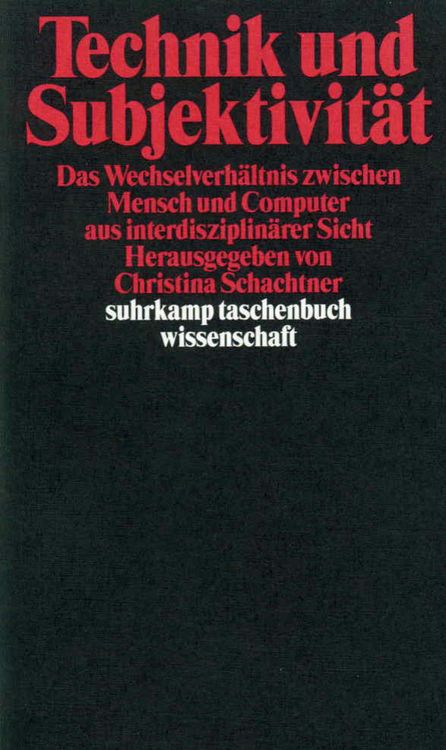 Produktbild: Technik und Subjektivit&auml;t