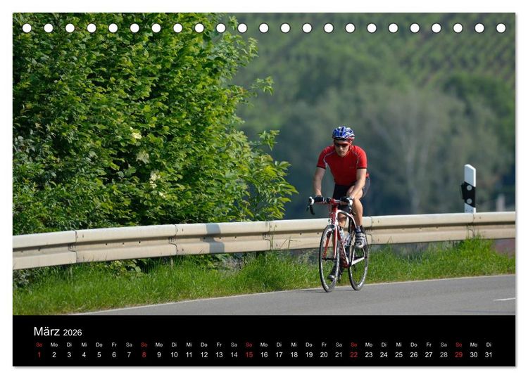 Produktbild: BIKE and FUN (Tischkalender 2026 DIN A5 quer), CALVENDO Monatskalender