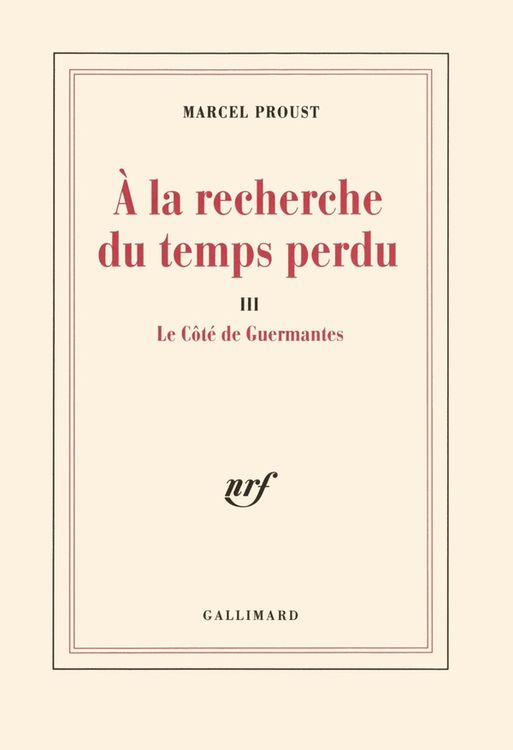 Produktbild: A la recherche du temps perdu