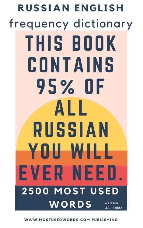 Produktbild: Russian English Frequency Dictionary - 2.500 Most Used Words