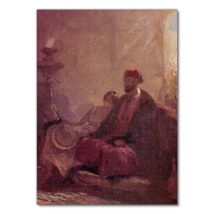 Produktbild: Lais Puzzle Carl Spitzweg - Im Harem 1000 Teile