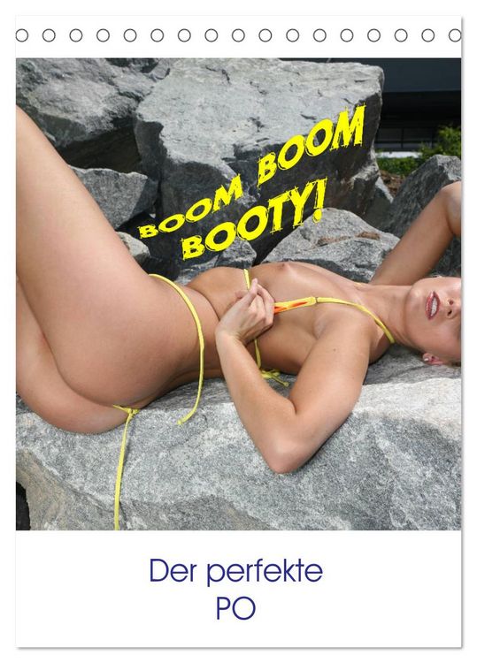 Produktbild: Boom Boom Booty - der perfekte PO (Tischkalender 2026 DIN A5 hoch), CALVENDO Monatskalender
