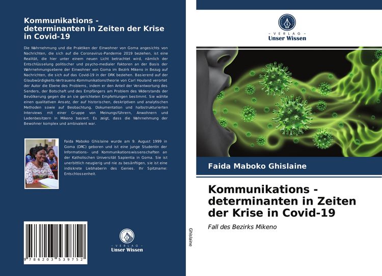 Produktbild: Kommunikations - determinanten in Zeiten der Krise in Covid-19