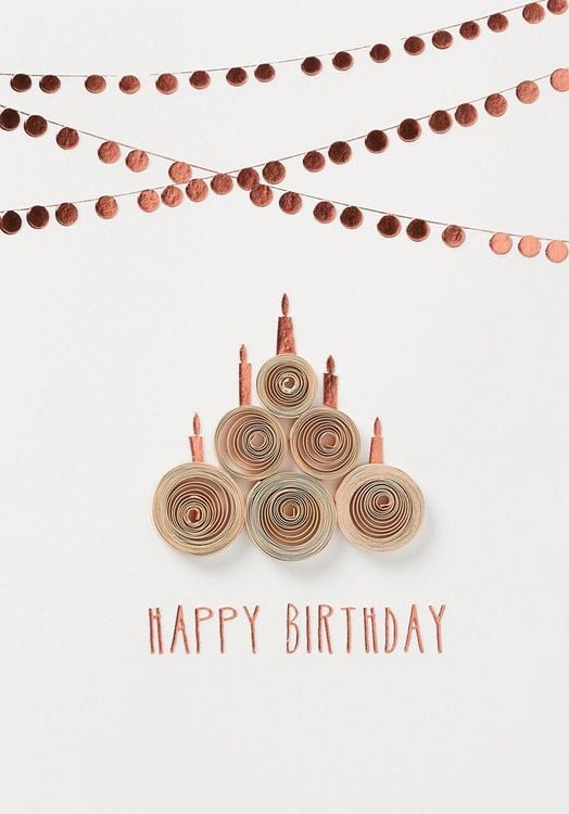 Produktbild: R&auml;der Gru&szlig;karte "Happy Birthday"