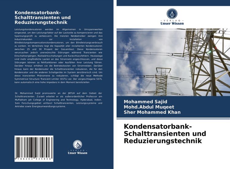 Produktbild: Kondensatorbank-Schalttransienten und Reduzierungstechnik