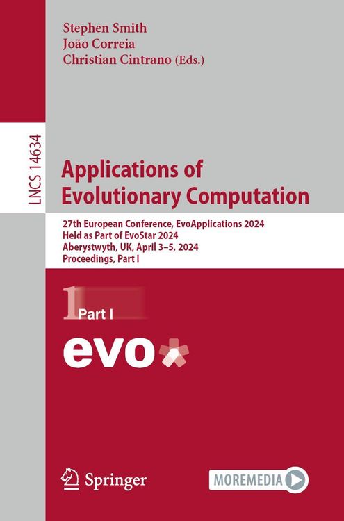 Produktbild: Applications of Evolutionary Computation