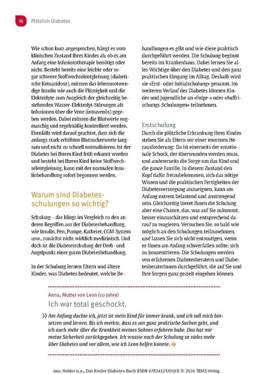 Produktbild: Das Kinder-Diabetes-Buch