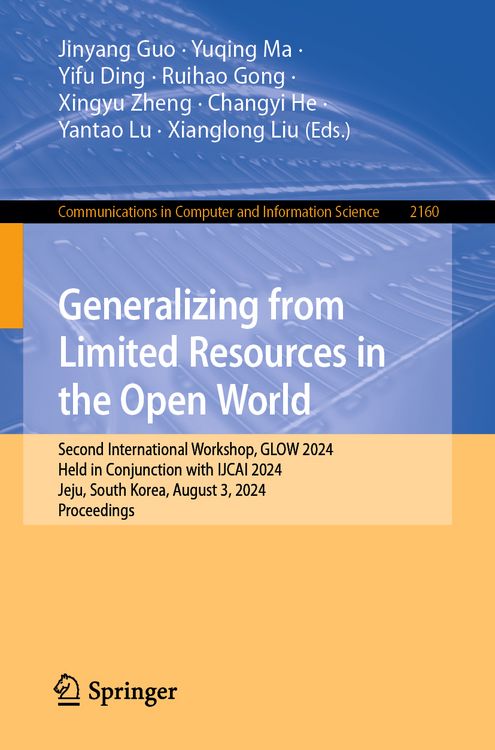 Produktbild: Generalizing from Limited Resources in the Open World