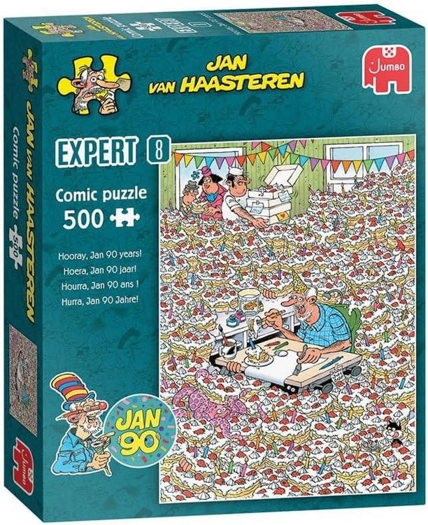 Produktbild: Jan van Haasteren Expert 8 - 2026 - Puzzle 500 Teile