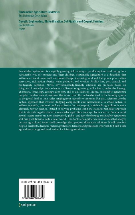 Produktbild: Genetic Engineering, Biofertilisation, Soil Quality and Organic Farming
