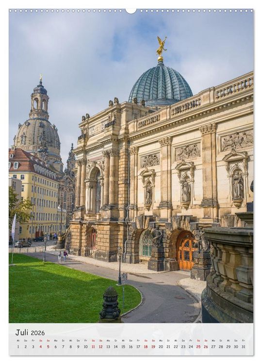 Produktbild: Dresden - Bilder aus Elbflorenz (hochwertiger Premium Wandkalender 2026 DIN A2 hoch), Kunstdruck in Hochglanz