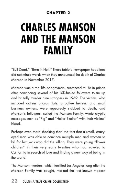 Produktbild: Cults: A True Crime Collection