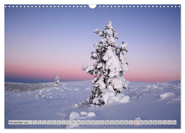 Produktbild: Zauberhaftes Finnland (Wandkalender 2026 DIN A3 quer), CALVENDO Monatskalender
