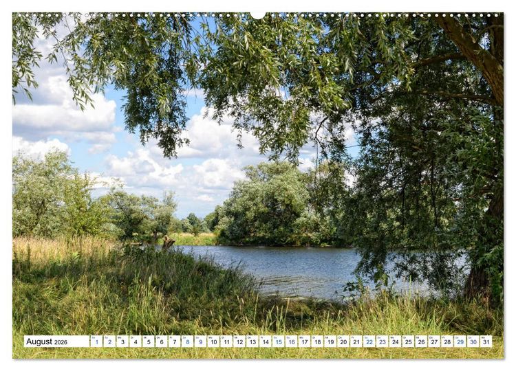 Produktbild: Ein Sommer im Havelland - Spaziergang entlang am Havelradweg (Wandkalender 2026 DIN A2 quer), CALVENDO Monatskalender