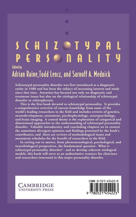 Produktbild: Schizotypal Personality