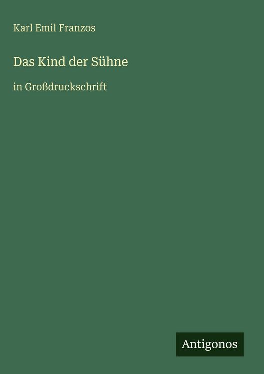 Produktbild: Das Kind der S&uuml;hne