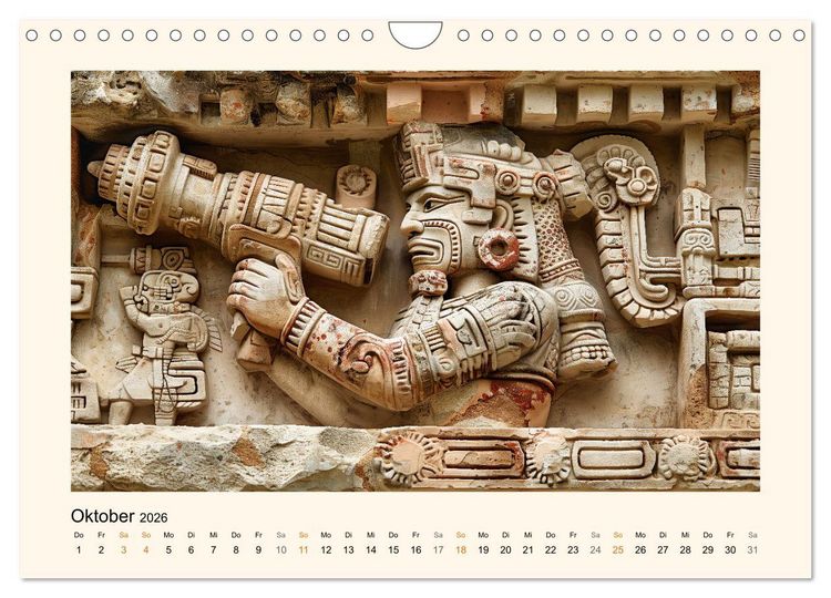 Produktbild: Die Maya und ihre Geheimnisse (Wandkalender 2026 DIN A4 quer), CALVENDO Monatskalender