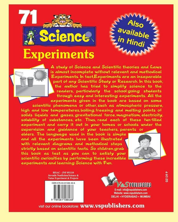 Produktbild: 71 Science Experiments