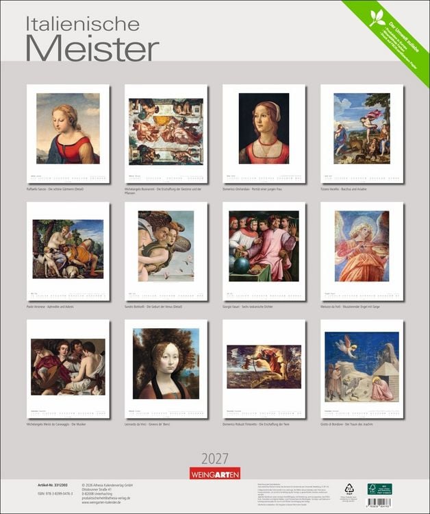 Produktbild: Italienische Meister 2027