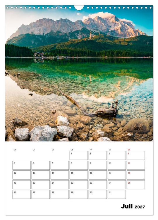 Produktbild: Traumhaftes Deutschland - Idyllische Ansichten (Wandkalender 2027 DIN A3 hoch), CALVENDO Monatskalender
