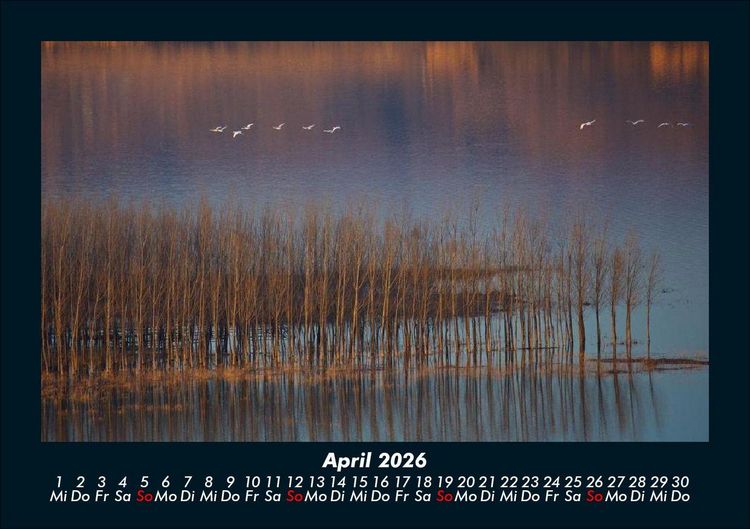 Produktbild: Landschaftskalender 2026 Fotokalender DIN A5