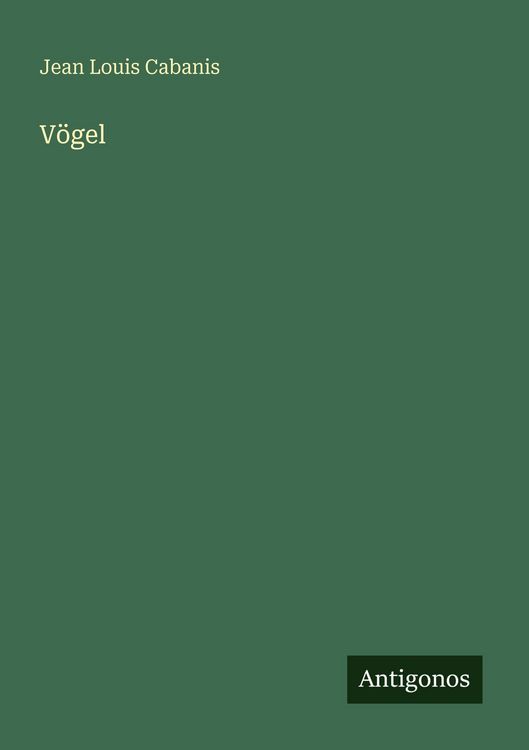 Produktbild: V&ouml;gel