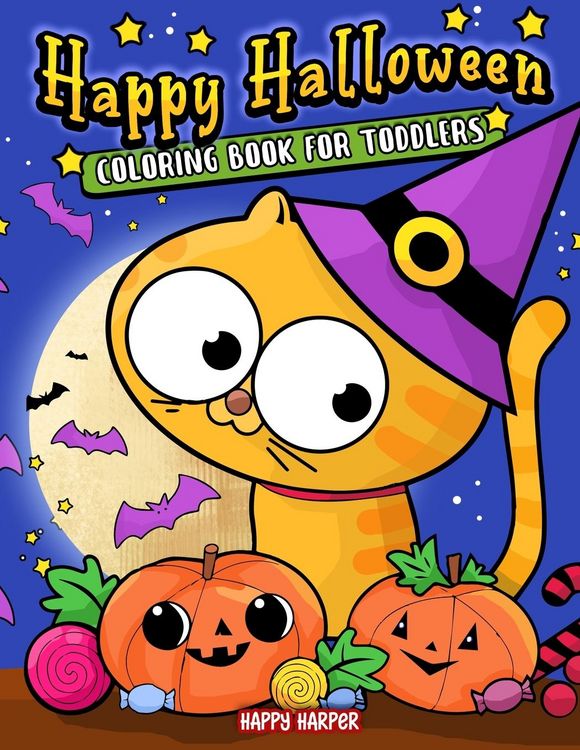 Produktbild: Toddler Halloween Coloring Book