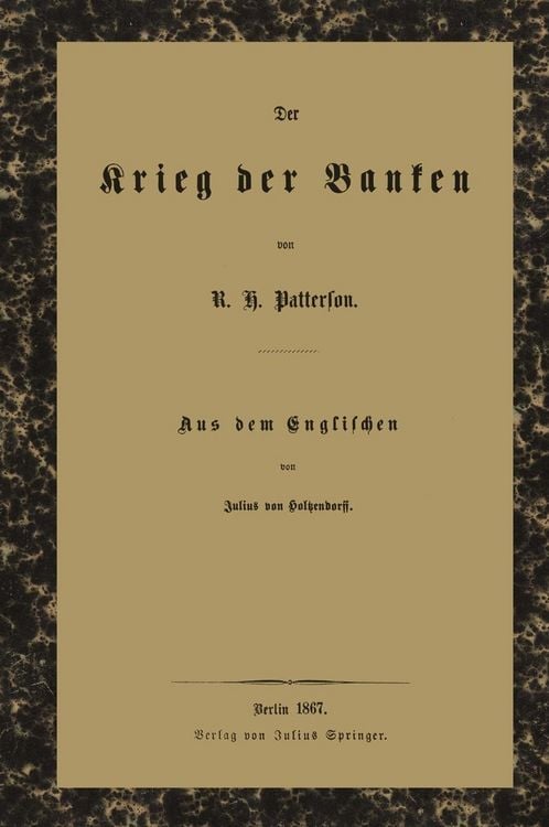 Produktbild: Der Krieg der Banken