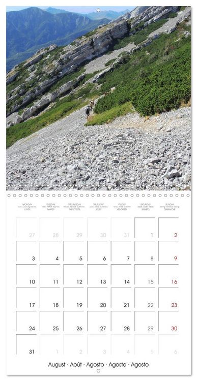 Produktbild: Europe on Foot (Wall Calendar 2026 12 &times; 12 Inch) CALVENDO 12 Month Wall Calendar