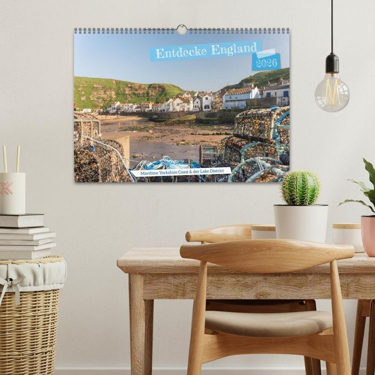 Produktbild: Entdecke England (Wandkalender 2026 DIN A3 quer), CALVENDO Monatskalender