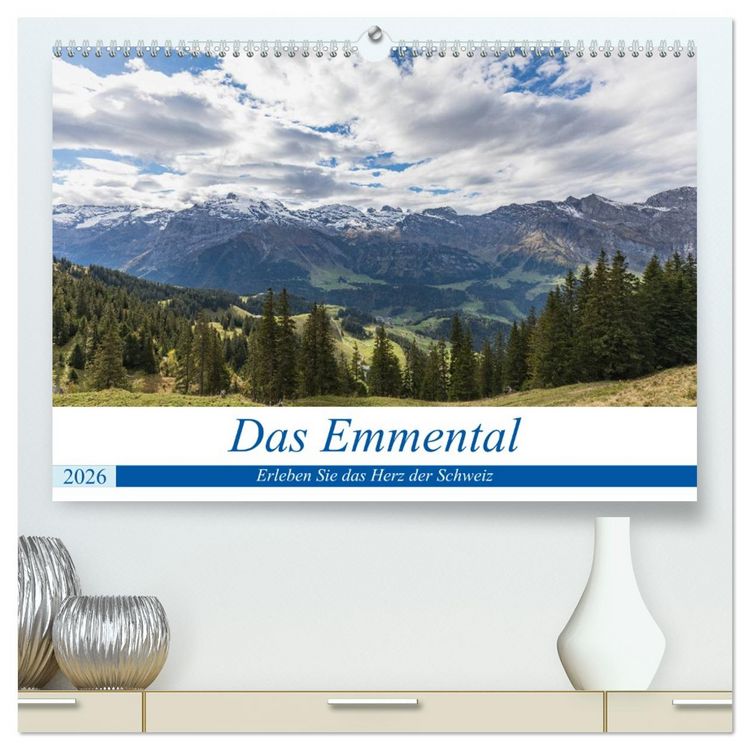 Produktbild: Das Emmental (hochwertiger Premium Wandkalender 2026 DIN A2 quer), Kunstdruck in Hochglanz