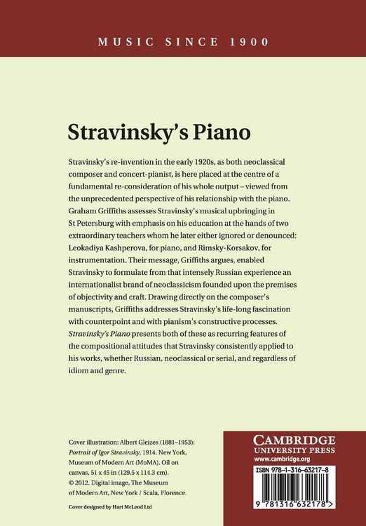 Produktbild: Stravinsky's Piano