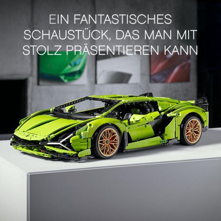 Produktbild: LEGO Technic 42115 Lamborghini Si&aacute;n FKP 37 Rennwagen f&uuml;r Erwachsene