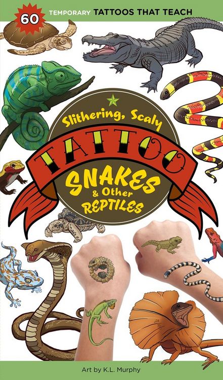 Produktbild: Slithering, Scaly Tattoo Snakes & Other Reptiles