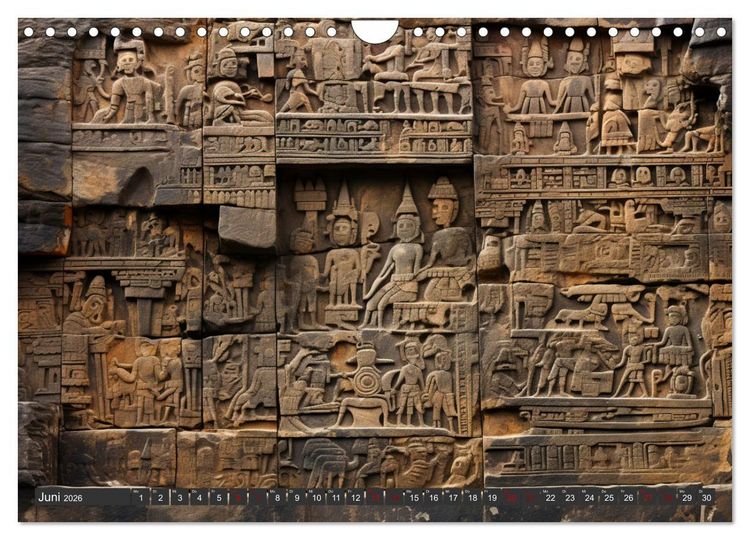 Produktbild: R&auml;tselhaftes aus der Arch&auml;ologie (Wandkalender 2026 DIN A4 quer), CALVENDO Monatskalender